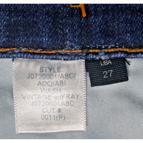 Veronica Beard Jeans Blue Kate Skinny 10” High Rise Stretch Grotto 28x28.5 EUC - Picture 10 of 10